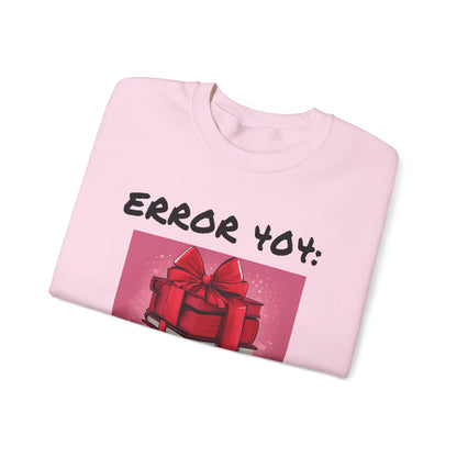 Sweat-shirt ras du cou geek « Erreur 404 : Saint-Valentin introuvable »