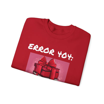 Sweat-shirt ras du cou geek « Erreur 404 : Saint-Valentin introuvable »