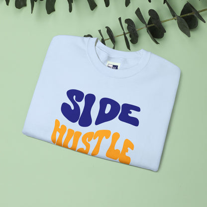 Side Hustle Mode Sweatshirt | Unisex Heavy Blend Crewneck for Entrepreneurs