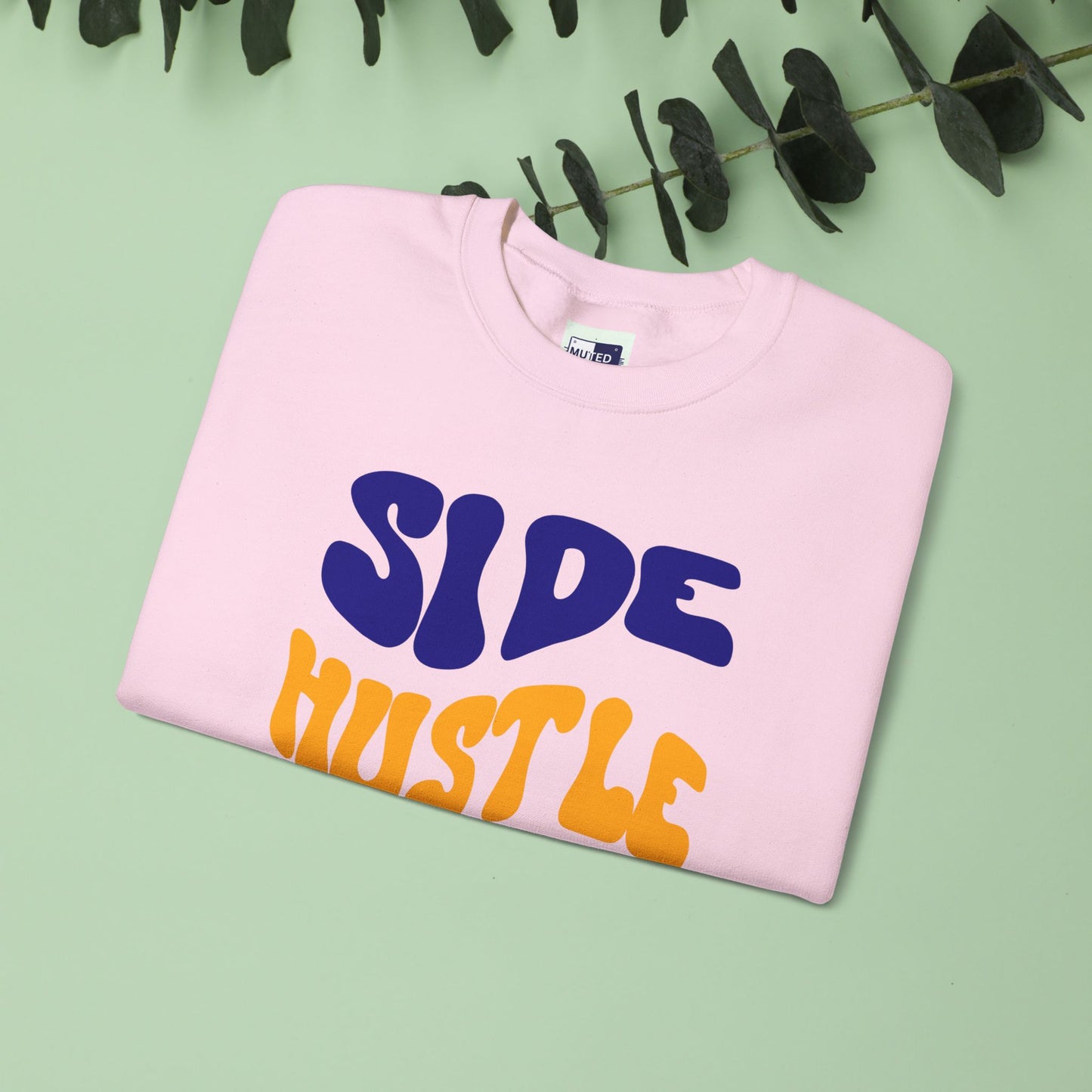 Side Hustle Mode Sweatshirt | Unisex Heavy Blend Crewneck for Entrepreneurs