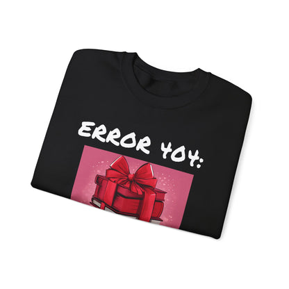 Sweat-shirt ras du cou geek « Erreur 404 : Saint-Valentin introuvable »