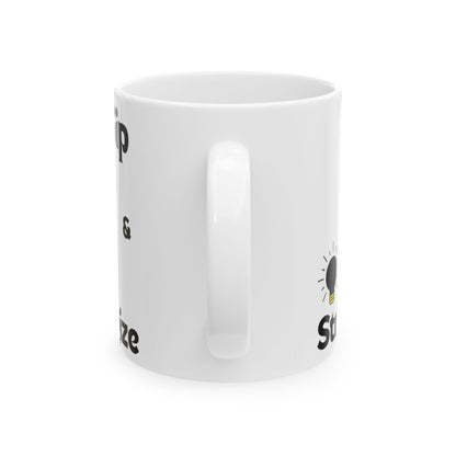 Custom Mug - Sip & Strategize' Ceramic Mug  Coffee Cup