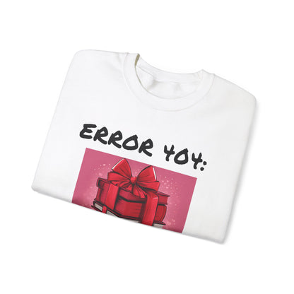 Sweat-shirt ras du cou geek « Erreur 404 : Saint-Valentin introuvable »